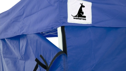 Gazebo Tent Marquee 3x3 PopUp Outdoor Wallaroo - Blue - Image 9