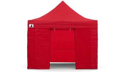 Gazebo Tent Marquee 3x3 PopUp Outdoor Wallaroo Red - Image 3