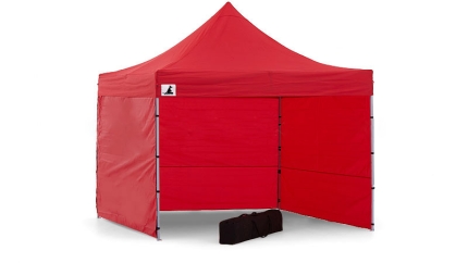 Gazebo Tent Marquee 3x3 PopUp Outdoor Wallaroo Red - Image 5