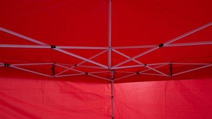 Gazebo Tent Marquee 3x3 PopUp Outdoor Wallaroo Red - Image 7