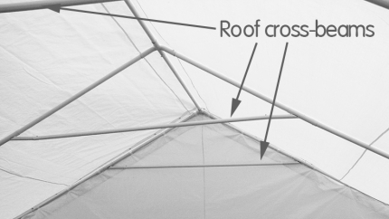 12m x 6m outdoor event marquee carport tent - Image 4