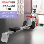 Powertrain Magnetic flywheel rowing machine