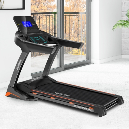 PowerTrain Treadmill V100 Cardio Running Exercise Fitness Home Gym - Image 9