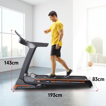 PowerTrain Treadmill V100 Cardio Running Exercise Fitness Home Gym - Image 4