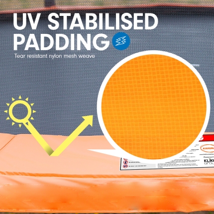 Kahuna 14ft Springless Trampoline with Basketball Set - Image 2