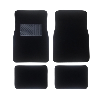 4pcs Universal Fit Anti-slip Car Floor Mats - Image 3