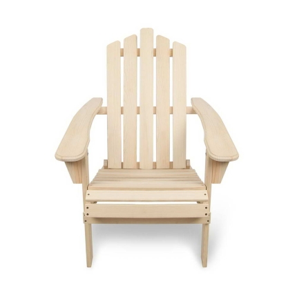 Gardeon Outdoor Wooden Beach Chair - Image 5