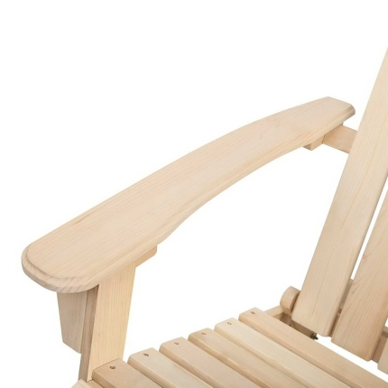 Gardeon Outdoor Wooden Beach Chair - Image 10
