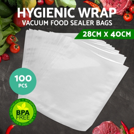 Set of 100 Large Food Sealer Bags - Image 2