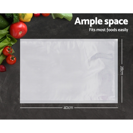 Set of 100 Large Food Sealer Bags - Image 3