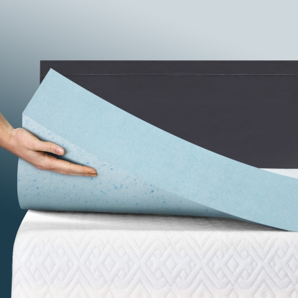 Giselle Bedding Memory Foam Mattress Topper Queen Bed Cool Gel Bamboo Cover 10CM - Image 7