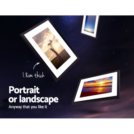 3 PCS Photo Frame Wall Set A3 Picture Home Decor Art Gift Present Black - Image 3