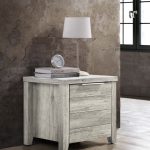 Alice Bedside table White Ash