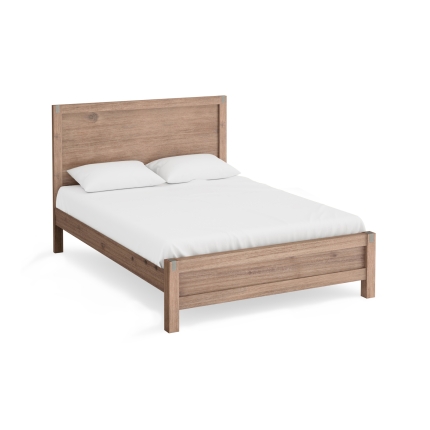 Nowra King Single Bed Oak - Image 2