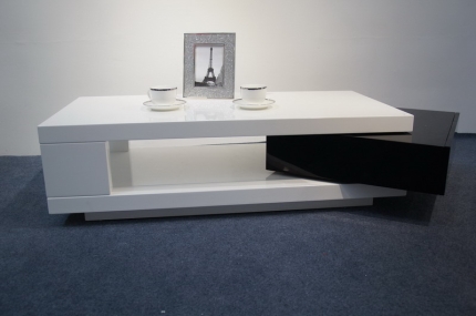 Santra-Coffee Table-White&Black - Image 2