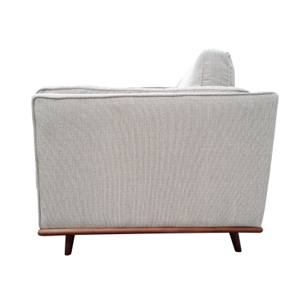 York Sofa 1 Seater Beige - Image 3