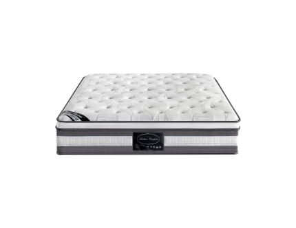 Queen Mattress Knitted Fabric Foam Quilting Pocket Spring Premium Euro Top - Image 4
