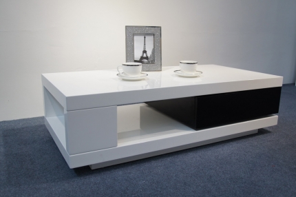 Santra-Coffee Table-White&Black - Image 4
