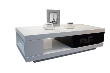 Santra-Coffee Table-White&Black - Image 5
