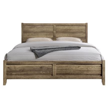 Alice Bed Queen Oak Colour - Image 6