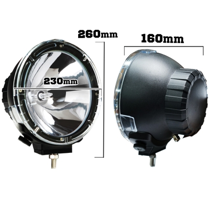 Pair 9inch 100w Lightfox Hid Xenon Driving Lights Spotlight Offroad Work - Image 5