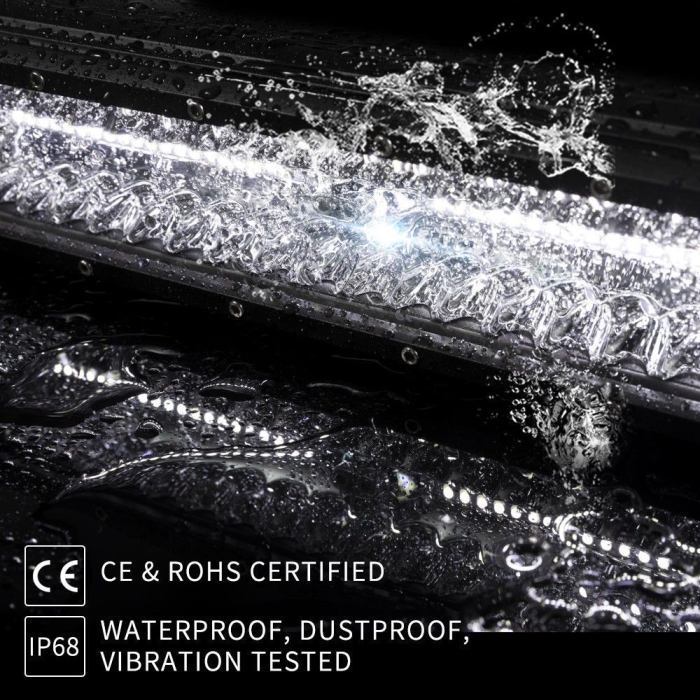 12inch CREE LED Work Light Bar Spot Flood OffRoad Fog Driving 4WD 4x4 Reverse - Image 3