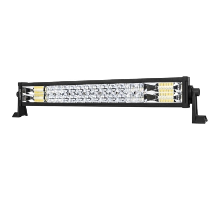 22inch Osram Philips LED Light Bar 5D Triple Flood Spot Offroad Driving 4WD 4x4