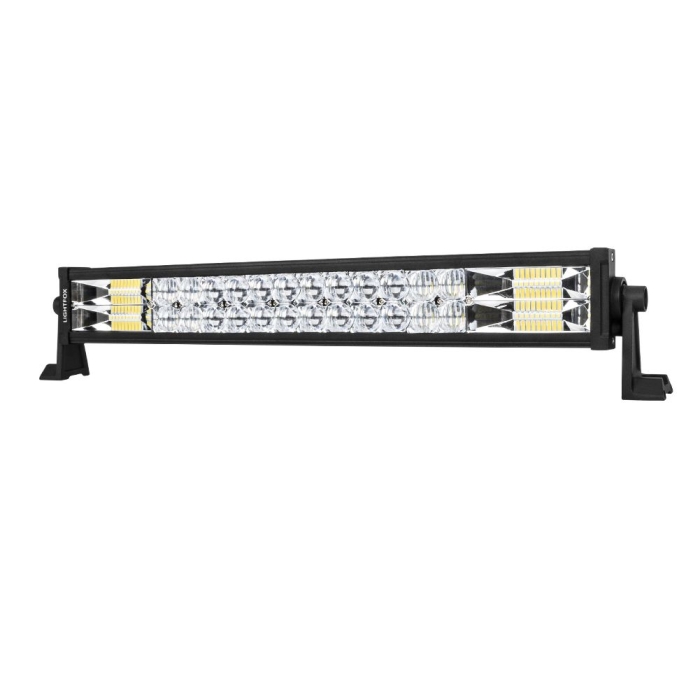 22inch Osram Philips LED Light Bar 5D Triple Flood Spot Offroad Driving 4WD 4x4