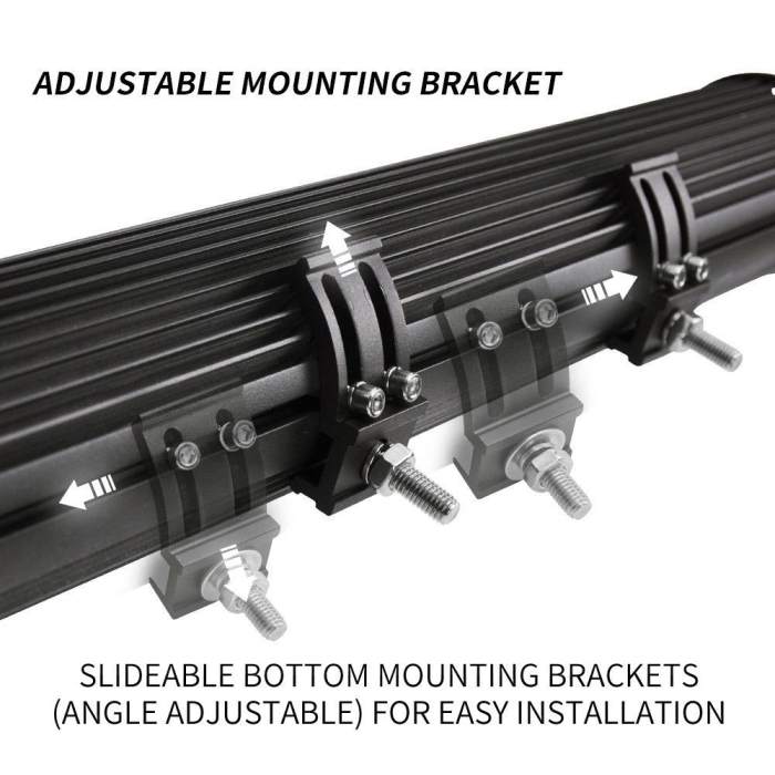 34inch Osram Cree LED Light Bar Triple Combo Driving Lightfox Utility Series - Image 8
