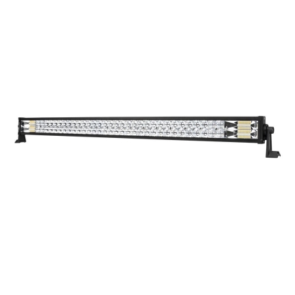 42inch Osram Philips LED Light Bar 5D Triple Flood Spot Offroad Driving 4WD 4x4