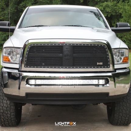 42inch Osram Philips LED Light Bar 5D Triple Flood Spot Offroad Driving 4WD 4x4 - Image 8