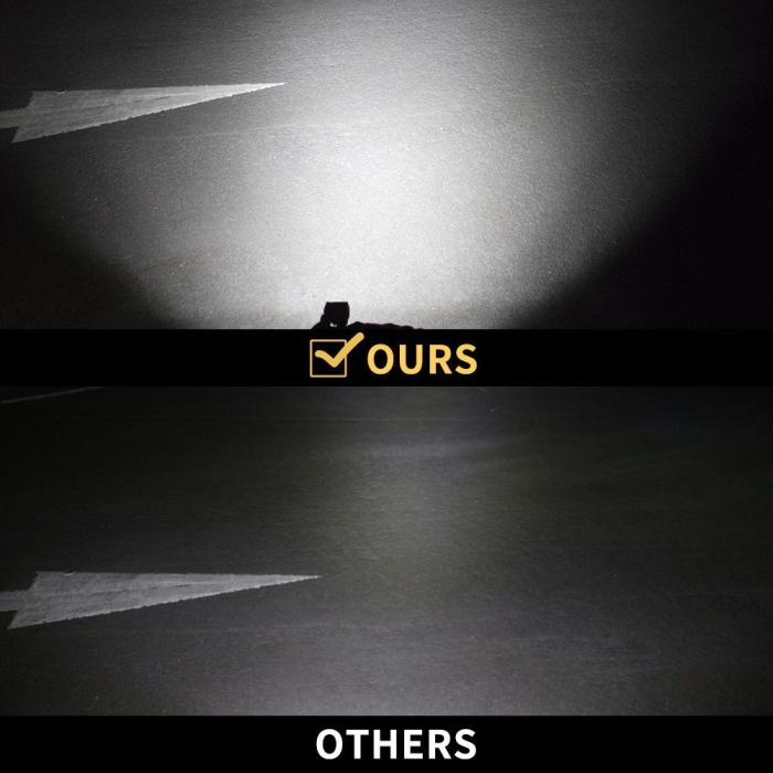 8pcs 4inch CREE LED Work Light Bar Flood Beam Offroad Lamp Save On 35W/45W Reverse - Image 6