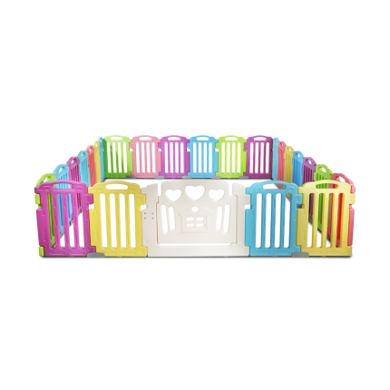 Cuddly Baby 25-Panel Plastic Baby Playpen Interactive Kids Safety Gate - Image 3