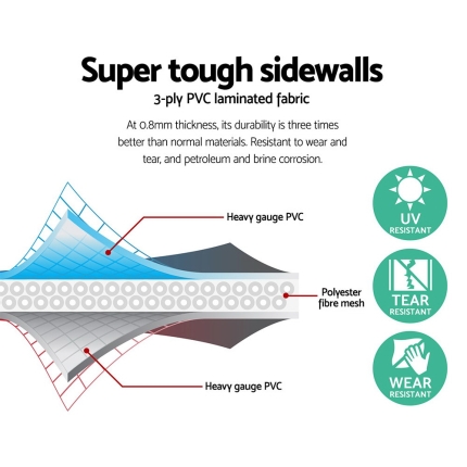 Bestway Rectangular Above Ground Swimming Pool - Image 4