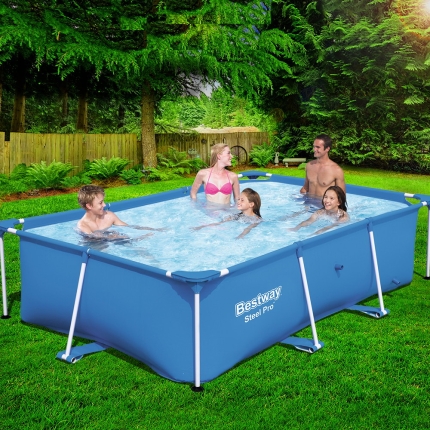 Bestway Rectangular Above Ground Swimming Pool - Image 7