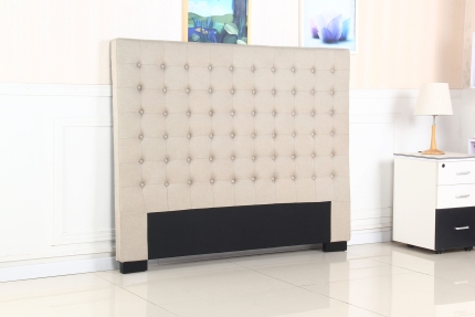 Cilantro Queen Beige Headboard - Image 2