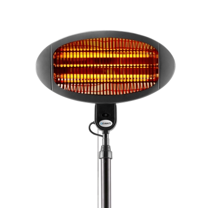 Devanti 2000w Electric Portable Patio Strip Heater - Image 6