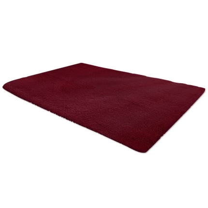 Artiss Ultra Soft Shaggy Rug Large 200x230cm Floor Carpet AntiUnbrandedslip Area Rugs Burgundy - Image 3