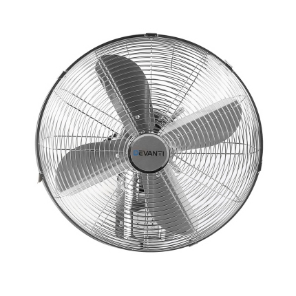 Devanti 40cm 16" Wall Mountable Fan - Silver - Image 11