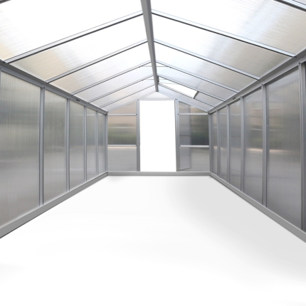 Greenfingers Greenhouse Aluminium Garden Shed Green House Greenhouses 4.82x2.5M - Image 4