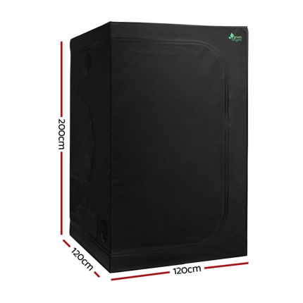 Greenfingers Hydroponics Indor Grow Tent Kits Reflective 1.2X1.2X2M 600D Oxford - Image 2