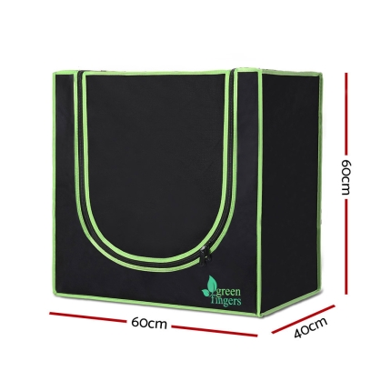Greenfingers Grow Tents Hydroponics Plant Tarp Shelves Kit 60 x 40 x 60cm - Image 2