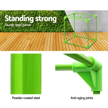 Greenfingers Grow Tents Hydroponics Plant Tarp Shelves Kit 60 x 40 x 60cm - Image 3