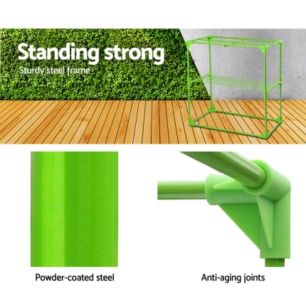Greenfingers Grow Tents Hydroponics Plant Tarp Shelves Kit 80 x 45 x 80cm - Image 4