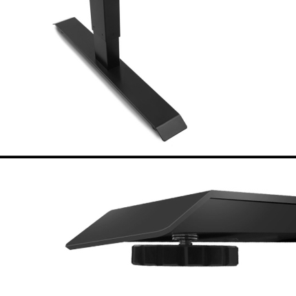 Motorised Adjustable Desk Frame Black - Image 5