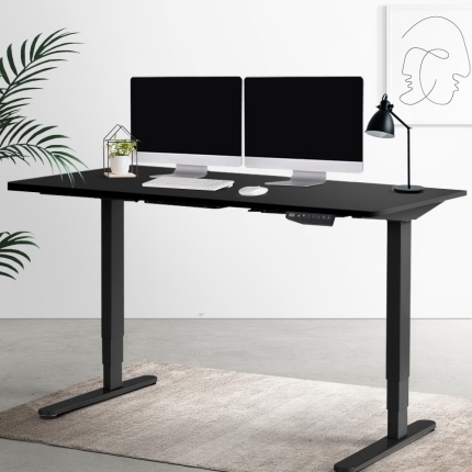 Artiss Electric Motorised Height-Adjustable Standing Desk Laptop 2-Motor 150cm - Image 7