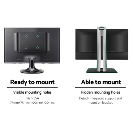 Single HD LED Monitor Arm Stand TV Mount Bracket Holder Freestanding - Image 6