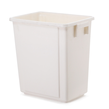 Devanti 2x15L Pull Out Bin Door Mount Kitchen Rubbish Bin White - Image 3