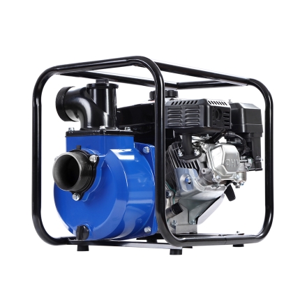 Giantz 8HP 3" Petrol Water Pump Garden Irrigation Transfer Blue - Image 3
