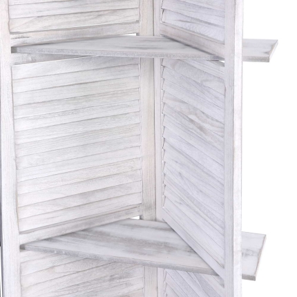 Artiss Room Divider Privacy Screen Foldable Partition Stand 4 Panel White - Image 5